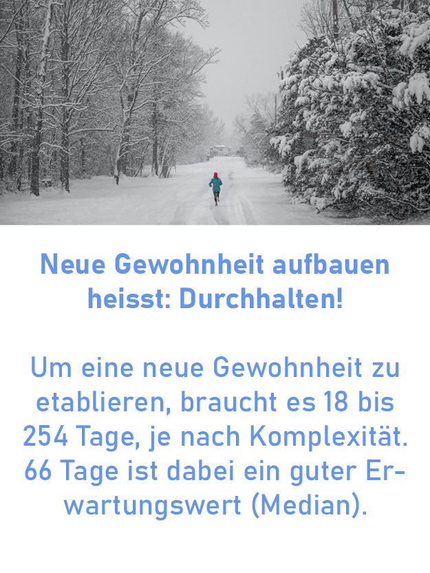 Gewohnheiten aufbauen